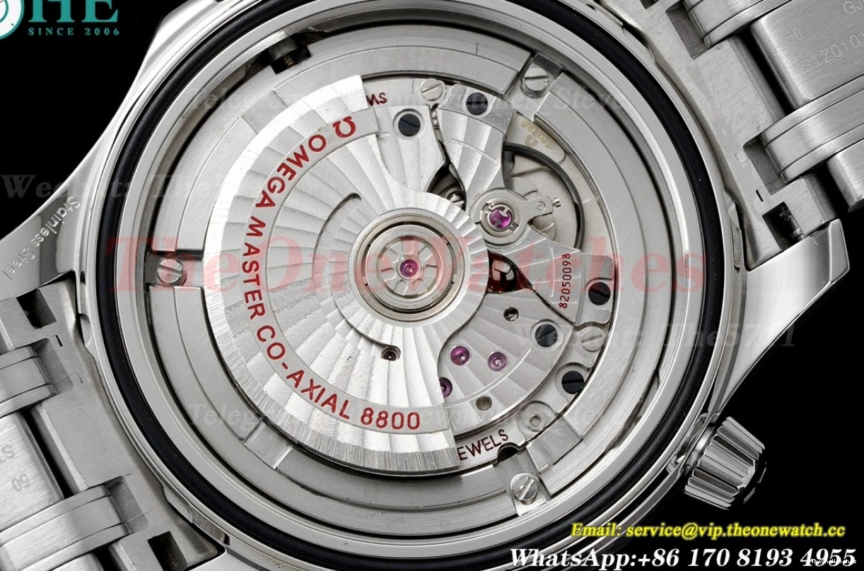 8800 Asia 300m SS 2018 Seamaster ORF Black SS 0113